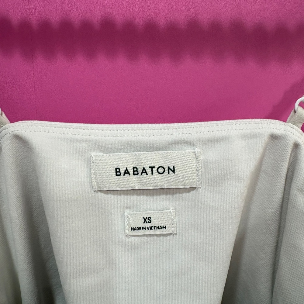 Aritzia Wilfred White Cami Crop Top - Picture 3 of 4